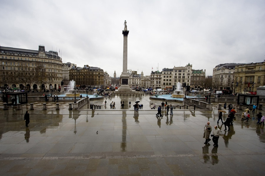 Trafalgar square in london презентация